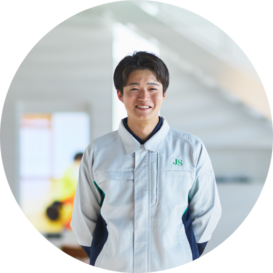 人と話すのが好きだから、この仕事にやりがいを感じる。